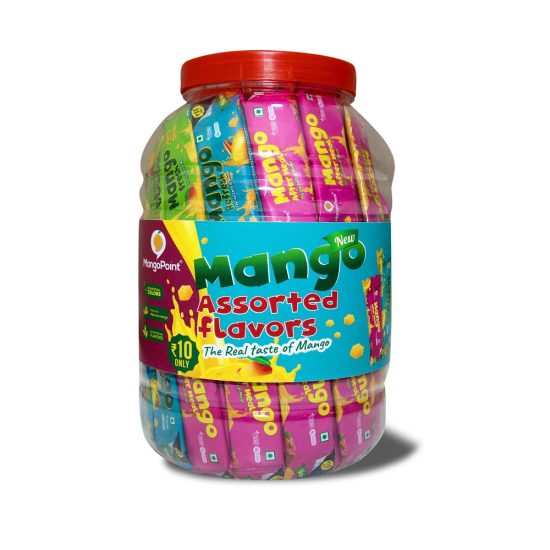 Mango Assorted Flavors Jar - 150 Pcs